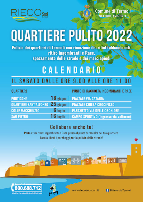 rieco quartiere pulito