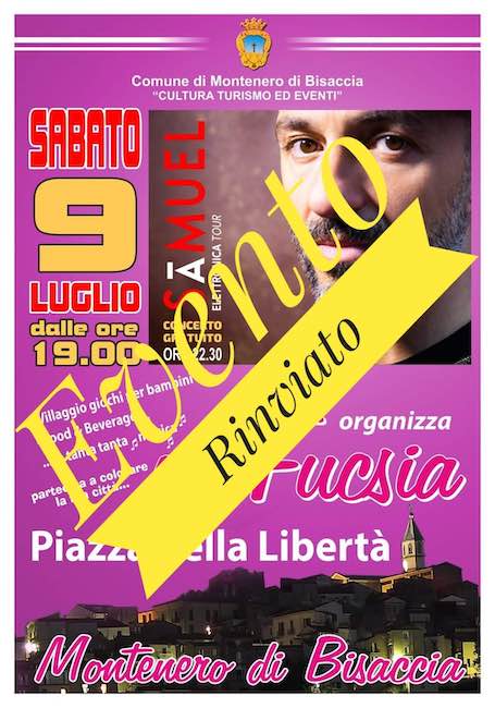 notte fucsia rinviata 9 luglio 2022