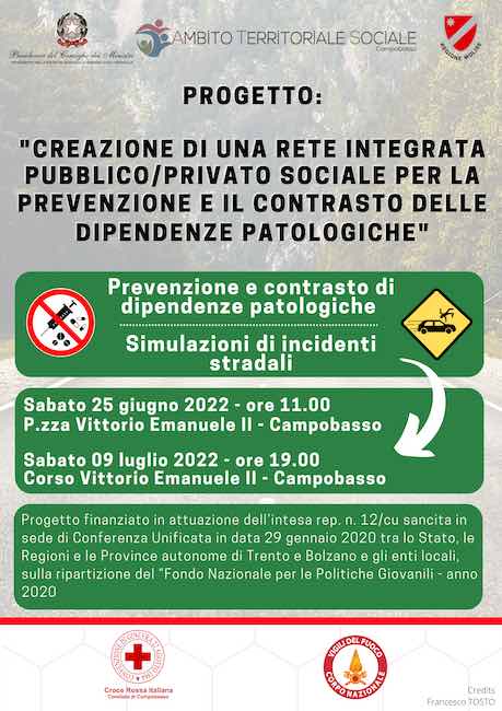 Giallo e Verde Utilitario Poster di Sicurezza Stradale