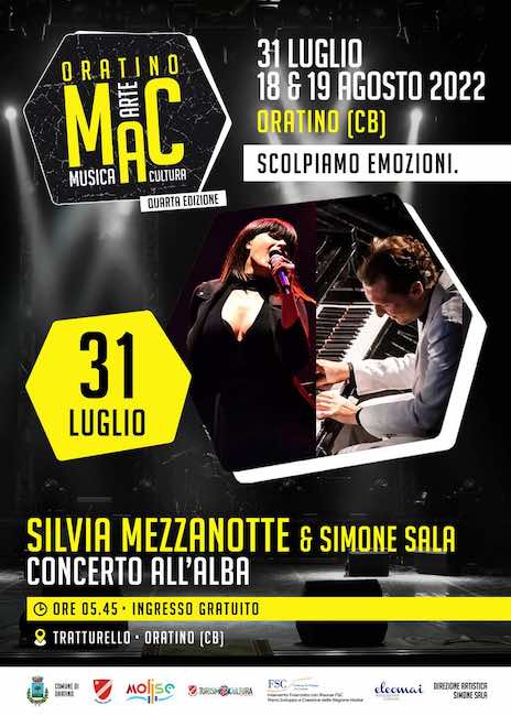 silvia mezzanotte e simone sala 31 luglio 2022