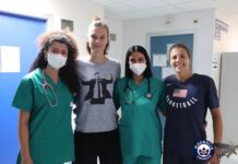 Giornata di visite mediche per La Molisana Magnolia 2022/23 battisodo narviciute staff centro medicina sportiva