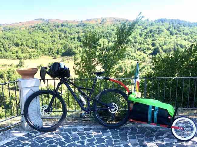 cicloviaggio sulla via dei sanniti