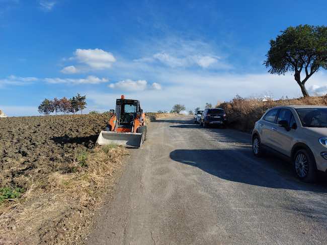 lavori strada guardiola