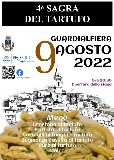 sagra del tartufo a guardialfiera