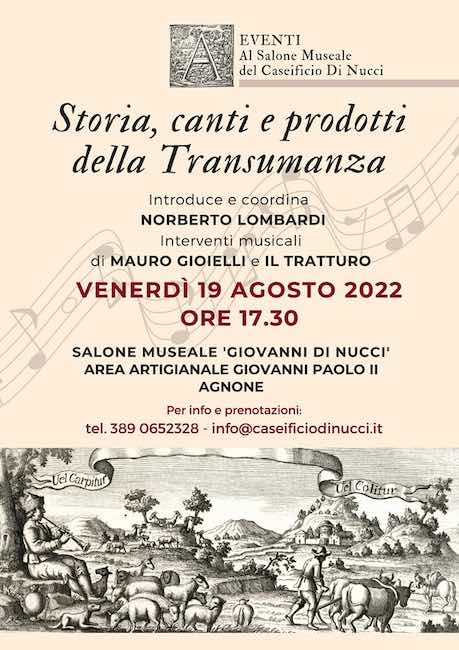 transumanza agnone 19 agosto 2022