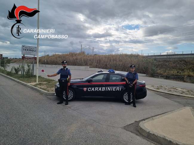 carabinieri posto blocco