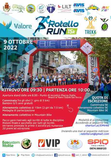 rotello run 9 ottobre 2022