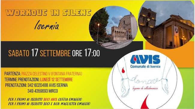 workout in silent isernia