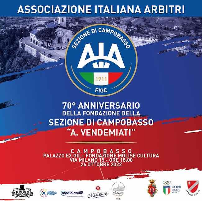 70° anniversario arbitri campobasso