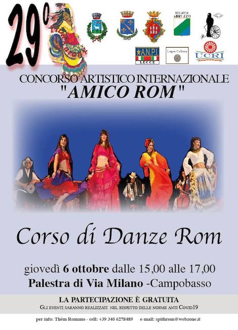 amico rom corso danza 6 ottobre