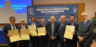 gruppo premiati benemerenze lnd