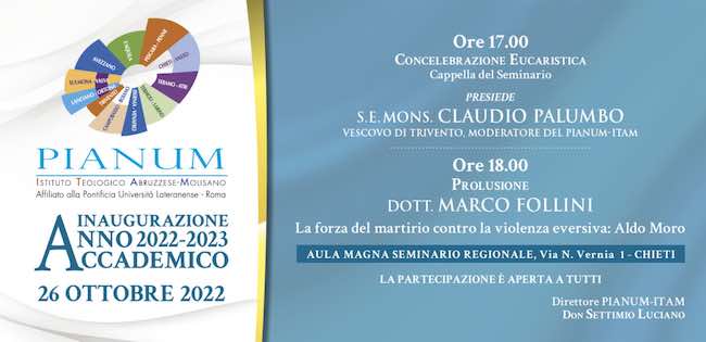 inaugurazione anno accademico itam 2022-23