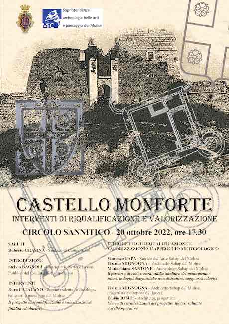 riqualificazione castello monforte