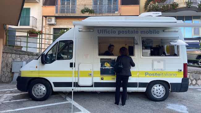 ufficio postale mobile colli a volturno