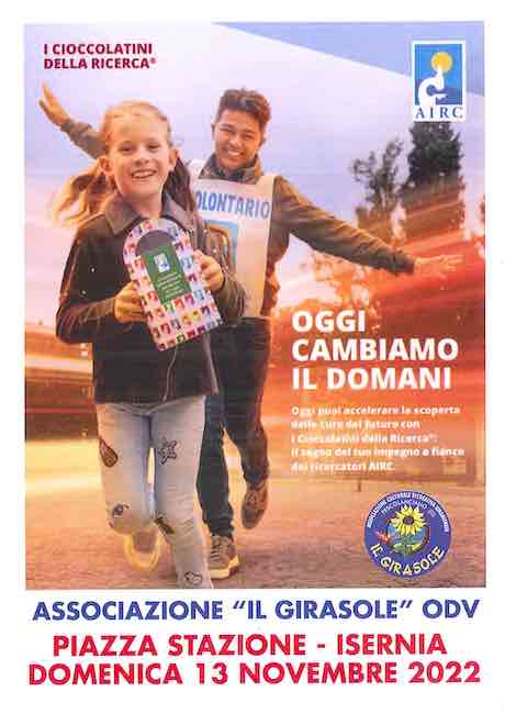 cioccolatini airc isernia 13 novembre 2022