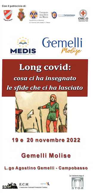 convegno long covid 19-20 novembre 2022