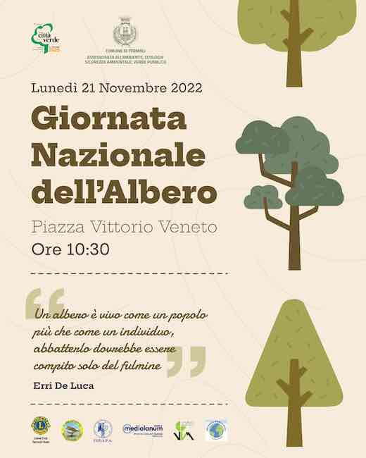 giornata nazionale dell'albero termoli 2022