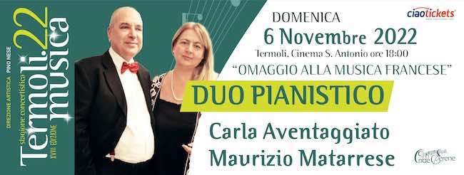 omaggio musica francese 6 novembre 2022