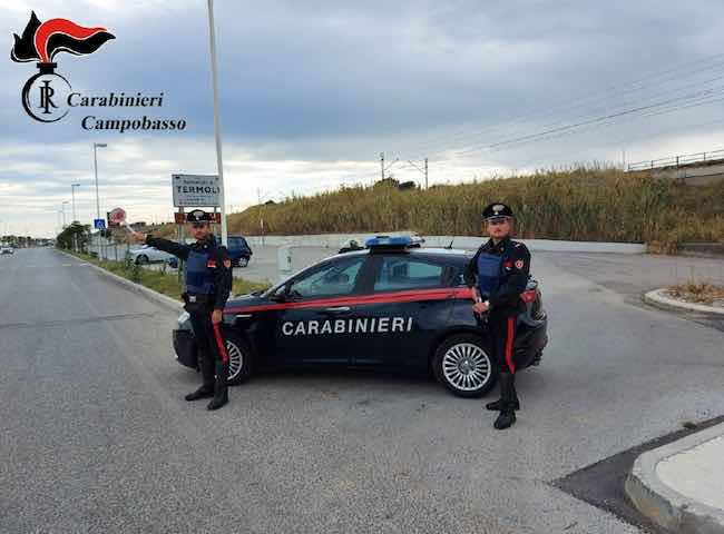 posto blocco carabinieri termoli