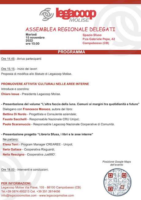 programma assemblea legacoop molise