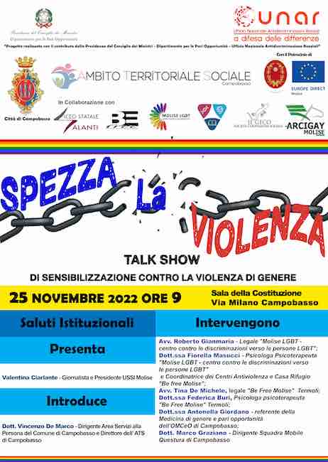 spezza la violenza 25 novembre 2022