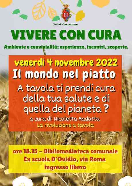 vivere con cura 4 novembre 2022