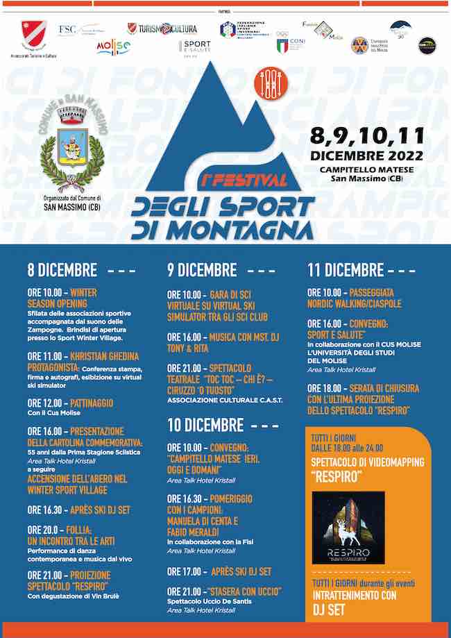 1° festival sport montagna