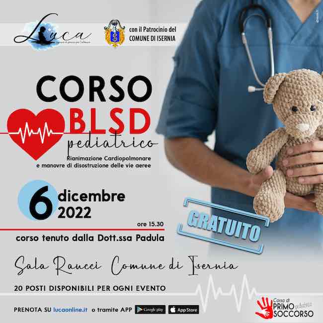 corso blsd pediatrirco isernia