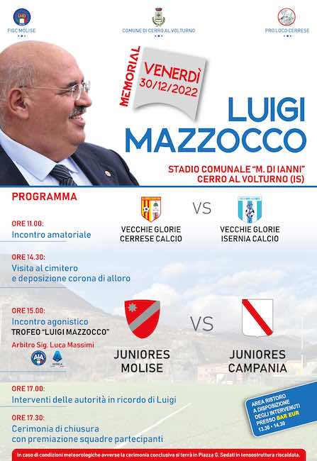 memorial luigi mazzocco 30 dicembre 2022