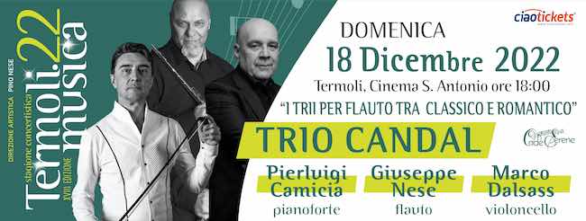 trio candal 18 dicembre 2022