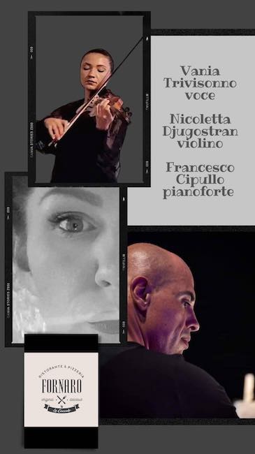 trivisonno, djugostran, cipullo concerto 3 dicembre 2022