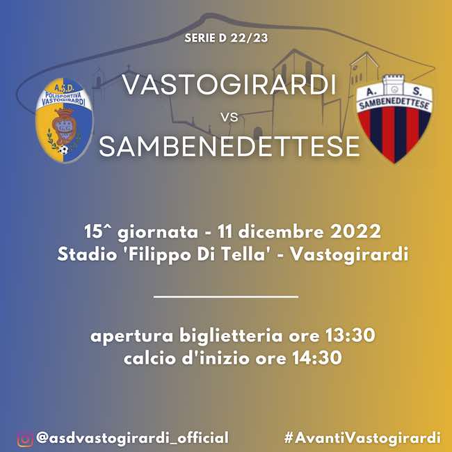 vastogirardi sambenedettese 11 dicembre 2022