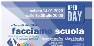 open day alfano 14 gennaio 2023