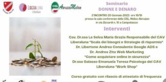 seminario donne denaro 20 gennaio 2023