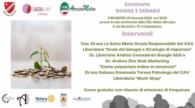 seminario donne denaro 20 gennaio 2023