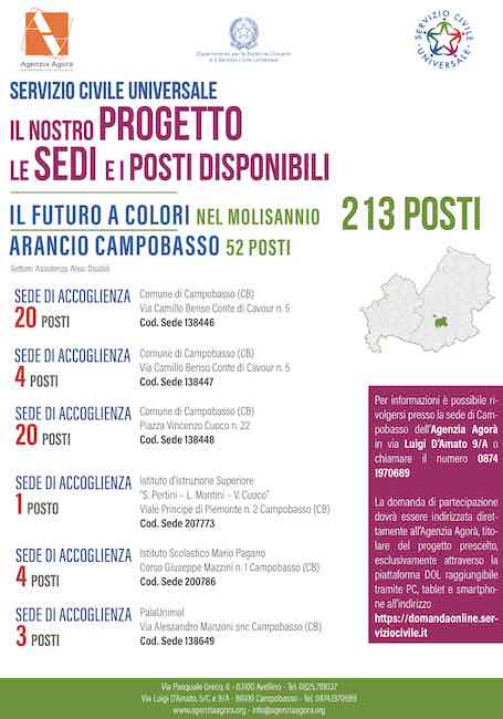 servizio civile campobasso 2023