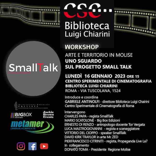 small talk roma 16 gennnaio 2023