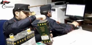 controllo olio contraffatto