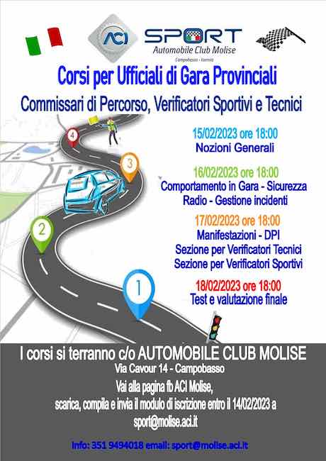 corsi aci molise