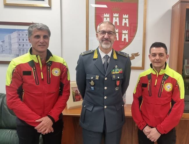 Protocollo di Intesa tra il Comando Regionale Molise della Guardia di Finanza ed il Servizio Regionale del Molise del Corpo Nazionale Soccorso Alpino e Speleologico