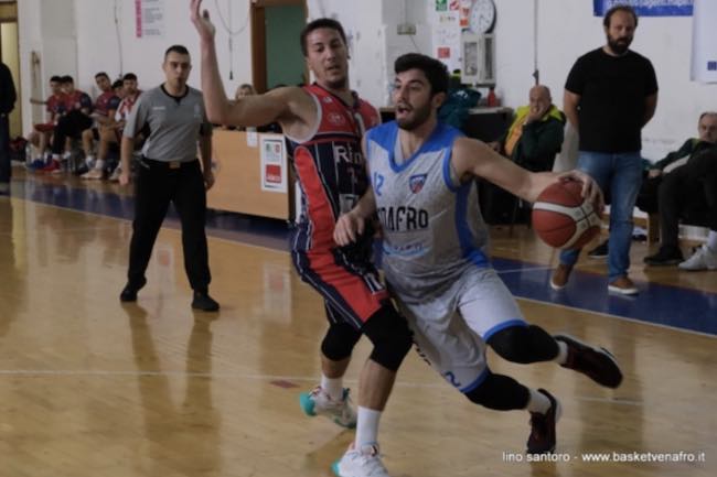 basket venafro attacco