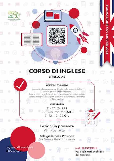 corso inglese isernia 2023