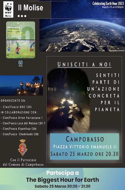 earth hour 2023 molise