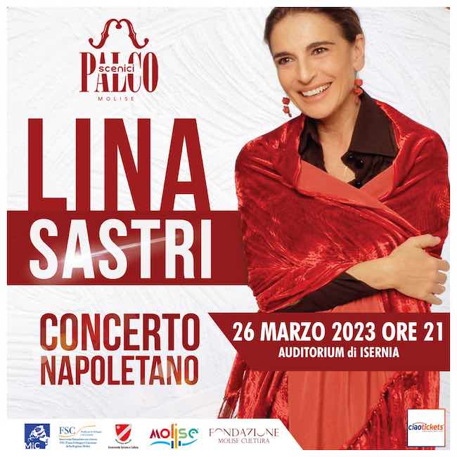 lina sastri concerto isernia 26 marzo 2023