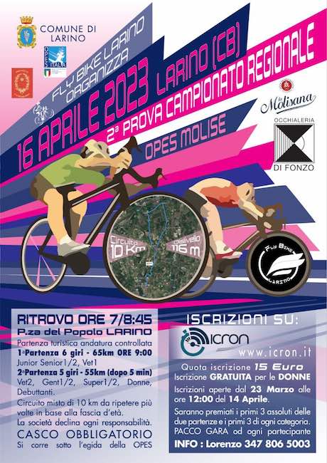 campionato regionale ciclismo larino