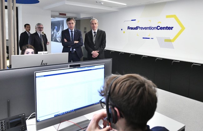 inaugurazione fraud prevention center poste