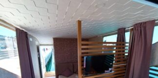 suite boat interno