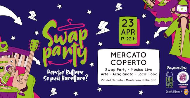 swap party 23 aprile 2023