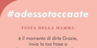 Iniziativa del Progetto Aurora per la festa della mamma 2023 adessotoccaate 2023