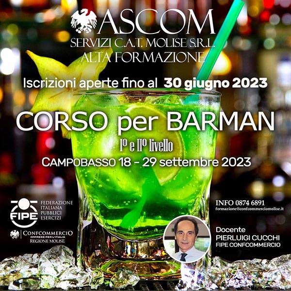 corso per barman